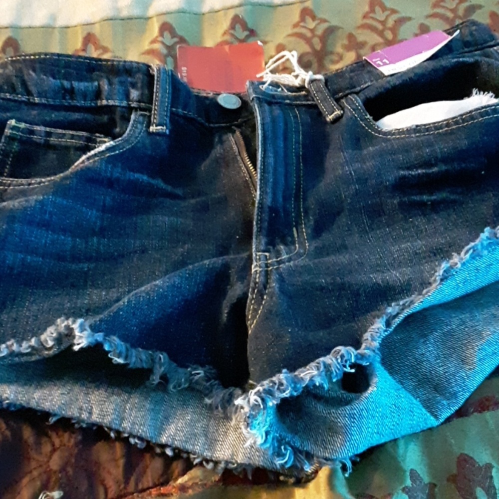 High waste shorts